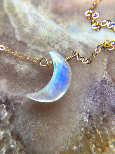 Necklace moonstone discount